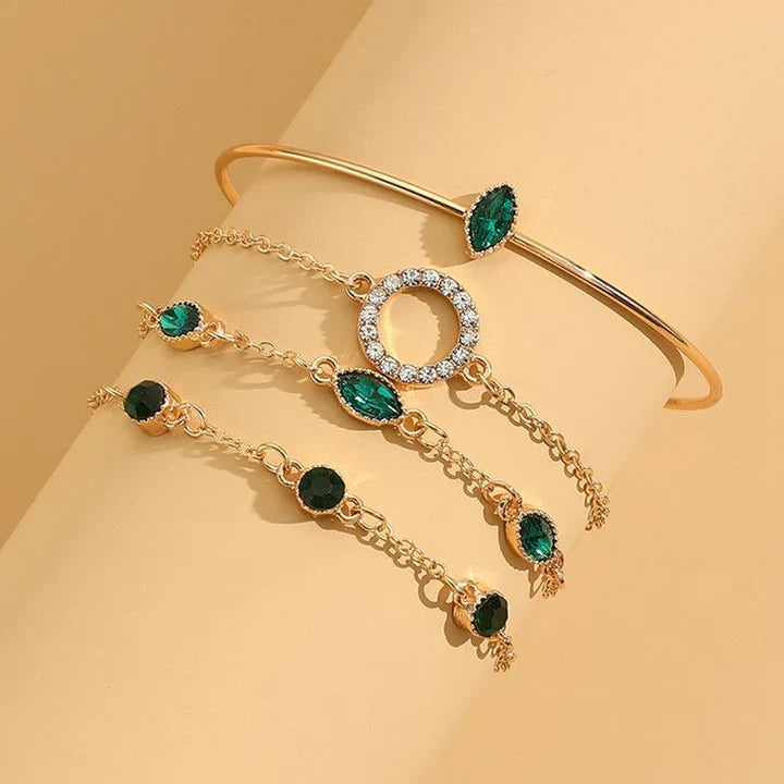 סט צמידים רדיאנט - ארבעה צמידים